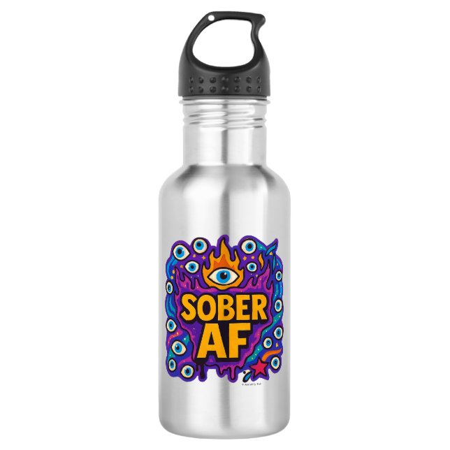 Garrafa Sober AF -  (Frente)