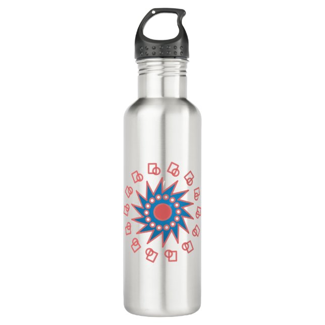 Garrafa Sol azul (Frente)