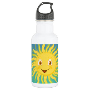 Garrafa Sol com Linhas Circulares