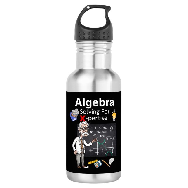 Garrafa Solução De Álgebra Para Pernidade X (Frente)