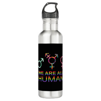 Garrafa Somos Todos Símbolos De Gênero Da Lgbt Humanos