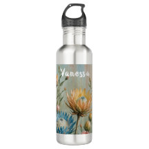 Sonho com Protea Pastel: Floral Elegante