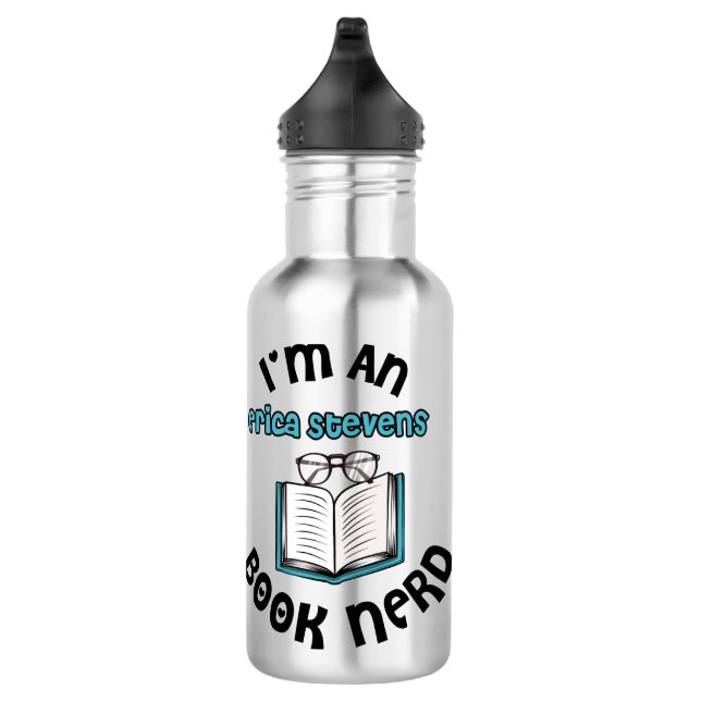 Garrafa Sou um Nerd do Livro Erica Stevens (Direita)
