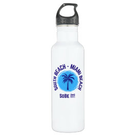Garrafa South Beach Miami Beach Florida Water Bottle