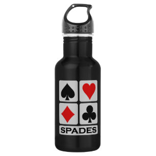 Garrafa Spades Player personalizado