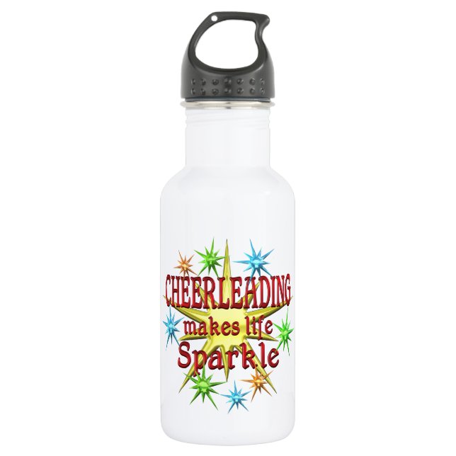 Garrafa Sparkles Cheerleading (Frente)