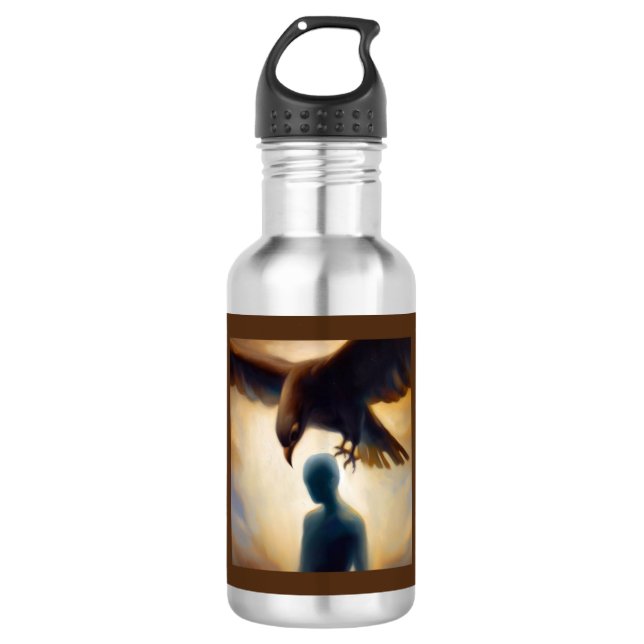 Garrafa Spirit Animal Hawk 2 (Frente)