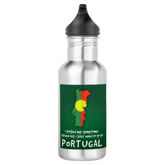 Garrafa Stainless Steel Water Bottle - Go To Portugal (Direita)
