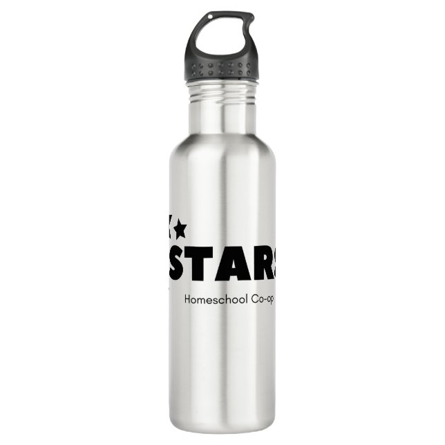 Garrafa STARS home-chool co-op Water Bottle (Frente)