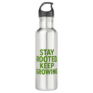 Garrafa Stay Rooted Keep Growing Travel Mug | Motivational