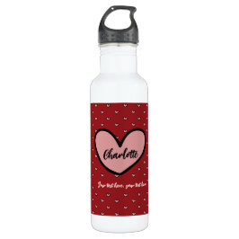 Garrafa Stylist Sweet Heart Personalised presentes modelo