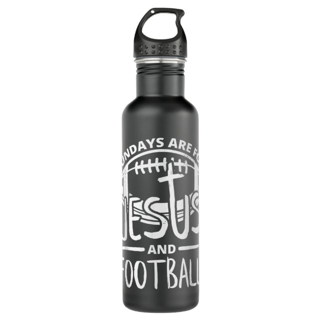 Garrafa Sundays Are For Jesus And Football T-Shirt (Frente)