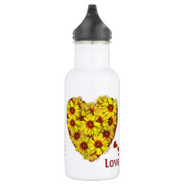 Garrafa Sunflower Heart Water Bottle