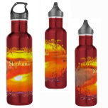 Garrafa Sunset 2443<br><div class="desc">Pintura do "Sunset 2443" Collection Personalize na página do produto ou clique no botão "Personalizar" para obter mais opções de design. Design criou da minha pintura "Sunset 2443" capturando um pôr do sol do Malecon em Puerto Vallarta, Jalisco, México. Os produtos correspondentes estão disponíveis nesta coleção.</div>