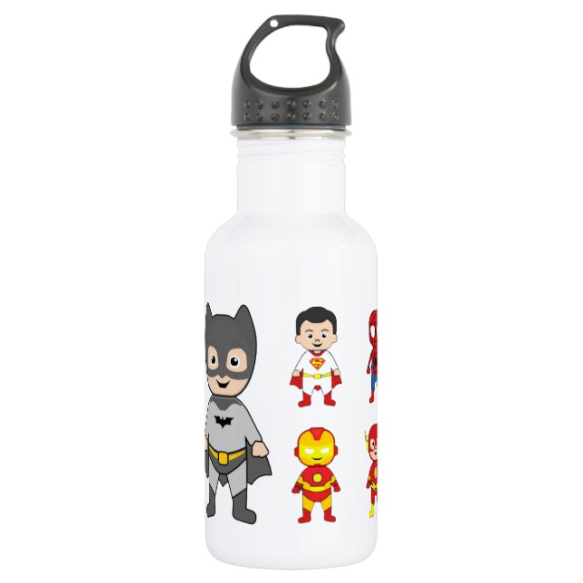 Garrafa Super Toddler Heros water bottle (Frente)