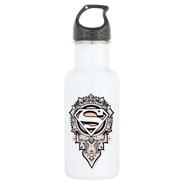Garrafa Supergirl Mandala Graphic (Frente)