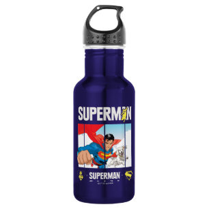 Garrafa Superman e Krypto Tomar Voo