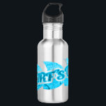 Garrafa Surf aqua azul<br><div class="desc">Escapar para o mar com este Surf aqua azul-tonado bebedeira-água. Ideal para um surf ou bebê de praia. Projetada exclusivamente por Sarah Trett.</div>