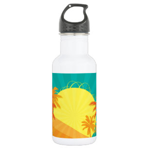 Garrafa Surf tropical de Sunset Beach design