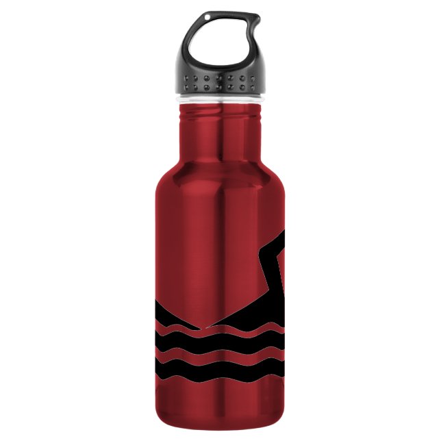 Garrafa Swimmer Silhouette Liberty (Frente)
