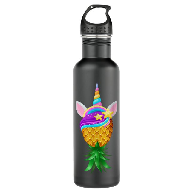 Garrafa Swinger Upside Down Pineapple Magical Unicorn Head (Frente)