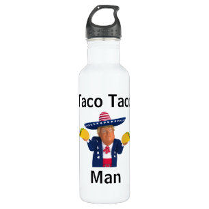 Garrafa Taco Taco Man Water Bottle