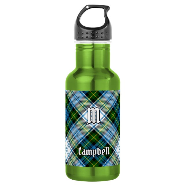 Garrafa Tartan de Vestido Campbell (Frente)