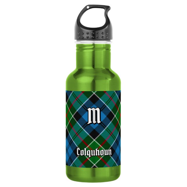 Garrafa Tartan do Clã Colquhoun (Frente)