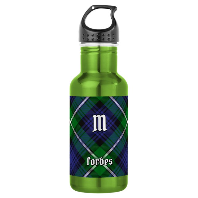 Garrafa Tartan do Clã Forbes (Frente)