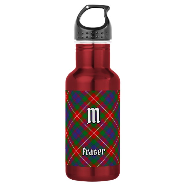 Garrafa Tartan do Clã Fraser de Lovat (Frente)