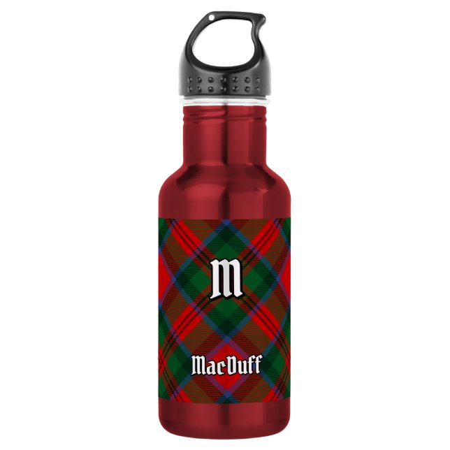 Garrafa Tartan do Clã MacDuff (Frente)