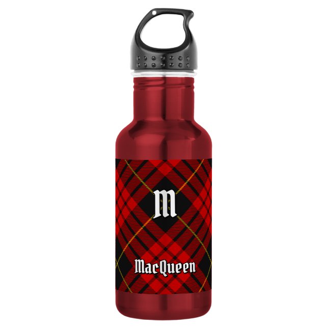Garrafa Tartan do Clã MacQueen (Frente)