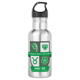 Garrafa Taurus Birthday Crest™ for May 1-20