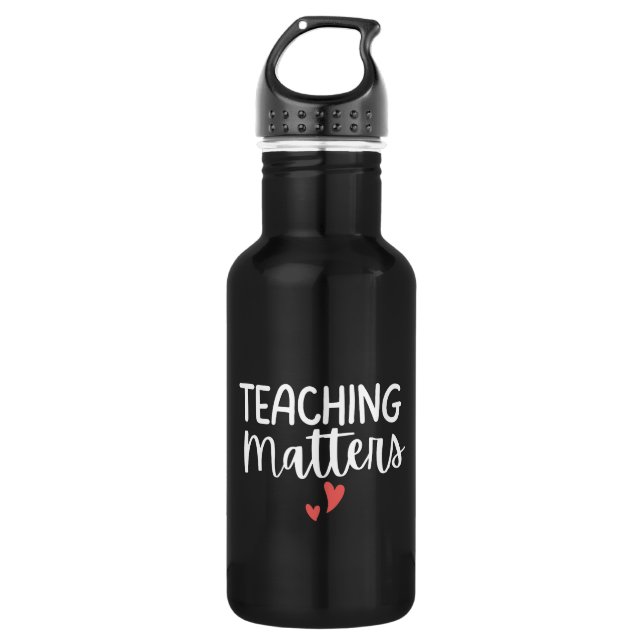 Garrafa 'Teaching Matters' Teacher Appreciation Gift (Frente)