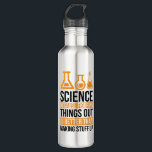 Garrafa Técnico de laboratório do Science Lab Scientist<br><div class="desc">Ciência Porque Descobrir As Coisas É Sempre Melhor Que Coisas De Fazer.</div>