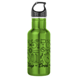 Garrafa Tema de Ciclismo Personalizado Presente para Cicli