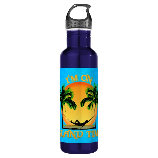 Garrafa Tempo da ilha (Frente)