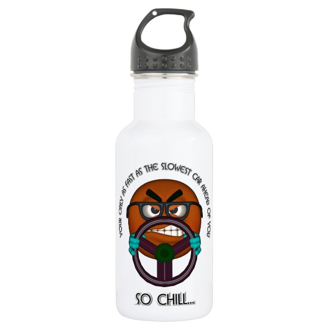 Garrafa Ter Doentes Atrás Da Roda (Frente)