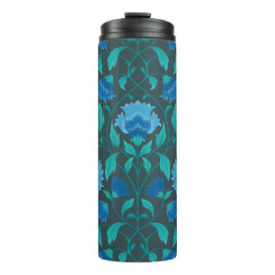 Garrafa Térmica С padrão de flor