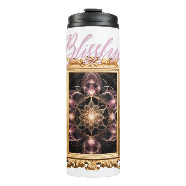 GARRAFA TÉRMICA 美しい光の華サーマルタンブラー (Frente)