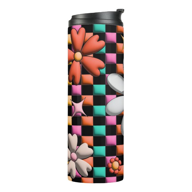 Garrafa Térmica 3D Inflar Groovy Mug (Giro à esquerda)