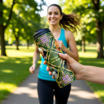 4 fotos + texto Azulejos de Oliva e lavanda 