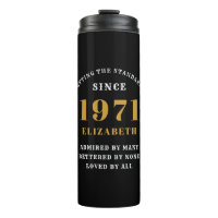 50º Aniversário de 1971 Dourado por sua personaliz