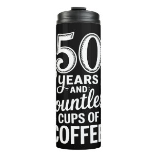 Garrafa Térmica 50 Anos e Inúmeras Xícaras de Café