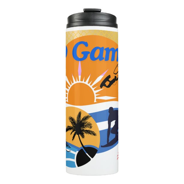 Garrafa Térmica 99 Jogos Do Verão (Frente)