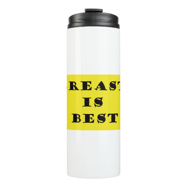 Garrafa Térmica A amamentação é a melhor (Frente)