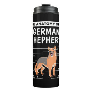 Garrafa Térmica A Anatomia De Um German shepherd