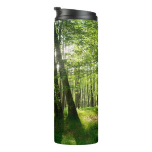 Garrafa Térmica A floresta na primavera