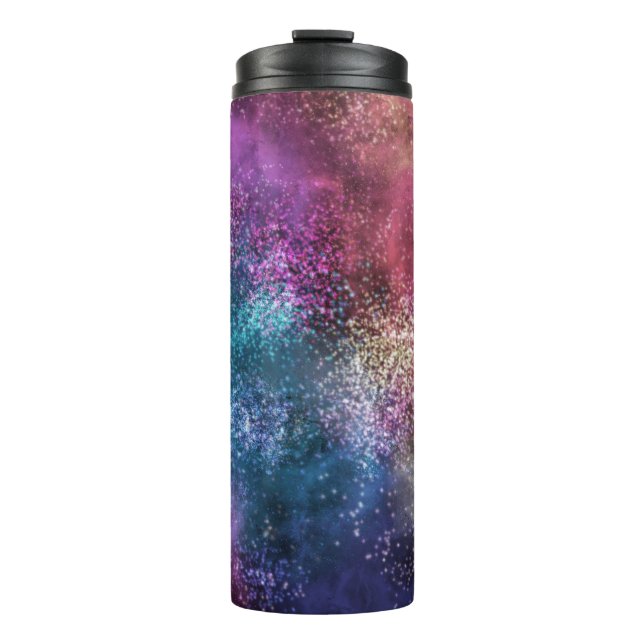 Garrafa Térmica A Galáxia Colorida (Frente)
