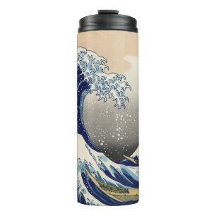 Garrafa Térmica A Grande Onda de Kanagawa Hokusai